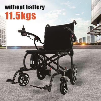 Ηλεκτρική αναπηρική καρέκλα με DC24V150W*2 κινητήρα και αναδιπλούμενο μέγεθος 730mm*310mm*710mm