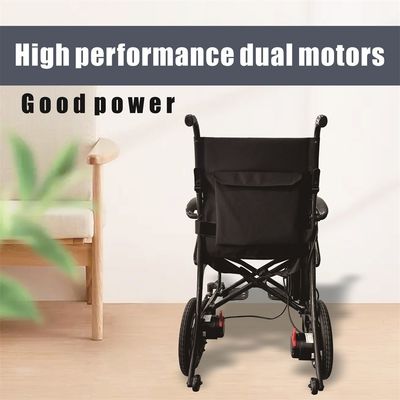 Ηλεκτρική αναπηρική καρέκλα με DC24V150W*2 κινητήρα και αναδιπλούμενο μέγεθος 730mm*310mm*710mm