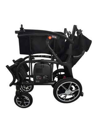 910mm*610mm*875mm Μίνι Full Carbon Fiber Ηλεκτρική Καρέκλα 11.5kg 330lbs Φορτίο