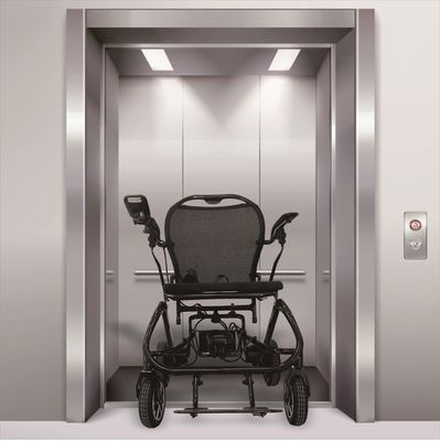 10 χλμ. απόσταση οδήγησης Full Carbon Fiber Electric Mobility Wheelchair για εύκολο ταξίδι